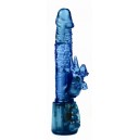 VIBRATORE RABBIT RUOTANTE E VIBRANTE "PEGASUS OF PLEASURE-BLUE"