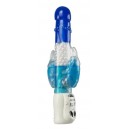 VIBRATORE RABBIT RUOTANTE E VIBRANTE ANO+VAGINA+CLITORIDE "HONEY BUNNY"