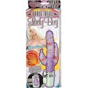 VIBRATORE RABBIT RUOTANTE E VIBRANTE ANO+VAGINA+CLITORIDE "LADY BUG"