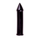 FALLO IN SILICONE 24 CM. ALL BLACK SERIES "ROCKET IV"