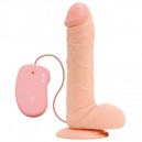 VIBRATORE REALISTICO IN PVC CON VENTOSA 10" (28,5X5,5CM.)