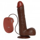 VIBRATORE REALISTICO IN PVC CON VENTOSA (25,5X5,5 CM.)