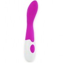 VIBRATORE 100% SILICONE, 30 MODALITA' DI VIBRAZIONE, SILENZIOSO (18 X 3 CM.) 