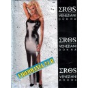 EROS VENEZIANI ABITO LUNGO ARGENTATO (TAGLIA S-M)