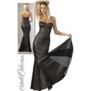 COTTELLI COLLECTION ABITO LUNGO NERO - KLEID (TAGLIA L)