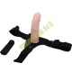 STRAP-ON HARNESS CON FALLO 15X5 CM. E VIBRAZIONE REGOLABILE