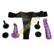 STRAP-ON DOPPIO ANALE E VAGINALE CON STIMOLAZIONE AL PUNTO G