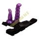 STRAP-ON DOPPIO ANALE E VAGINALE CON STIMOLAZIONE AL PUNTO G
