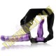 STRAP-ON DOPPIO ANALE E VAGINALE CON STIMOLAZIONE AL PUNTO G